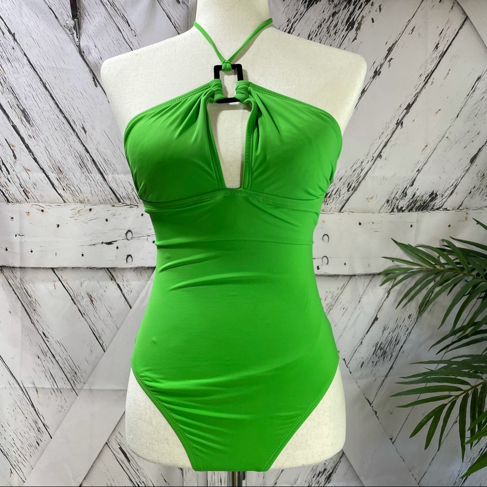 SOLD ❌Anne Cole one piece swimsuit green